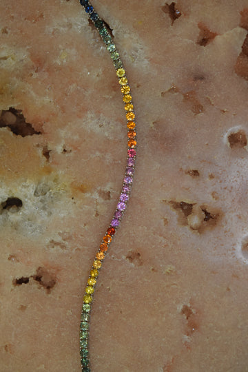 VIBRANT ARRAY OF RAINBOW SAPPHIRES